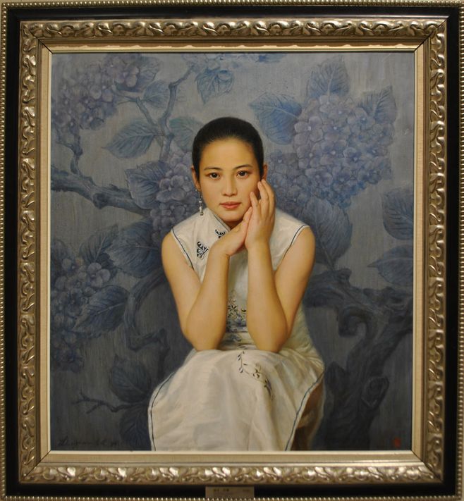 中国现代油画(徐芒耀油画人物欣赏)